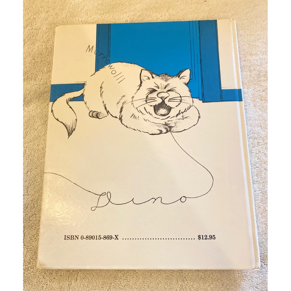 Dino The Dingbat Cat Jean Richardson Signed First Edition 1992 Hardcover Book - Picture 3 of 5